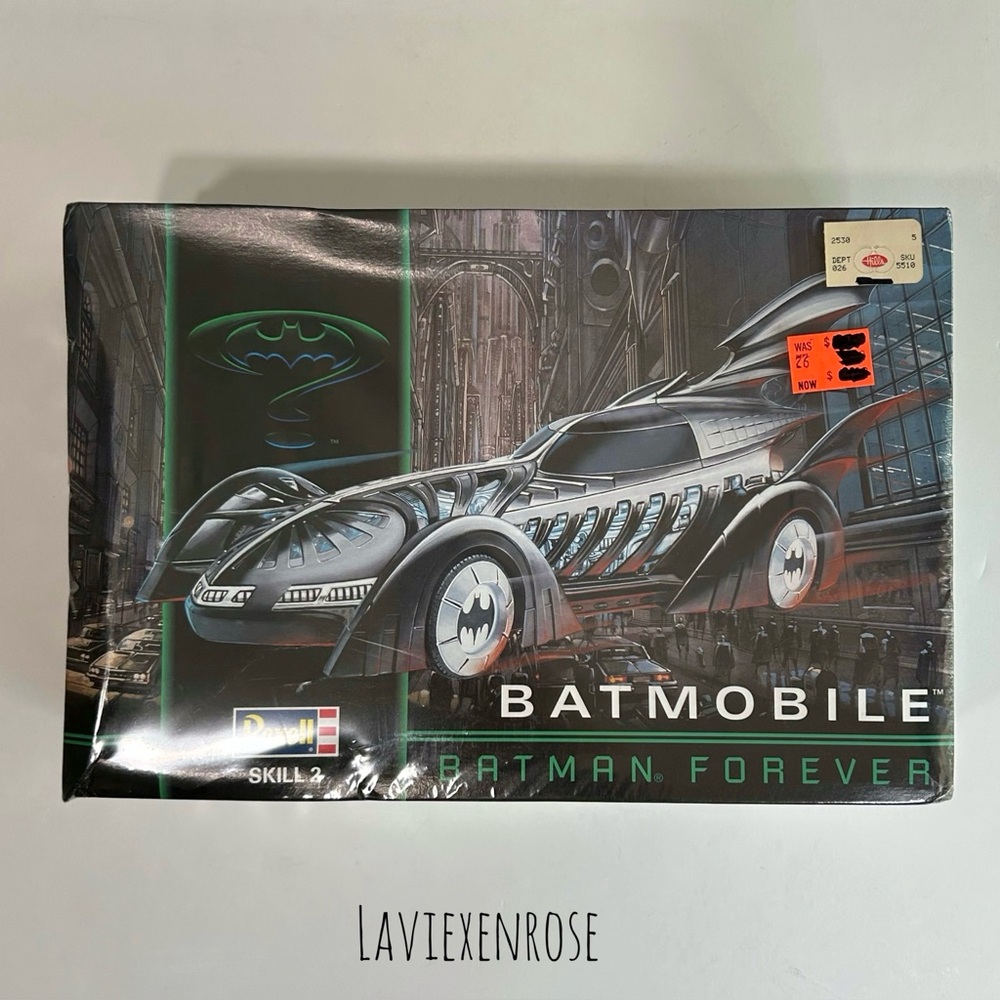 🆕 1995 Batman Forever Batmobile Model Kit